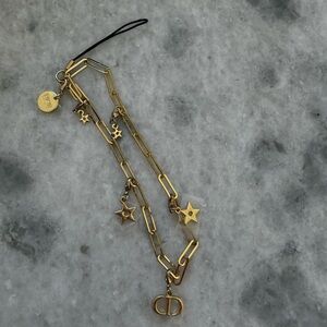 Dior Beauty - phone charm wrist chain (never used) with stars